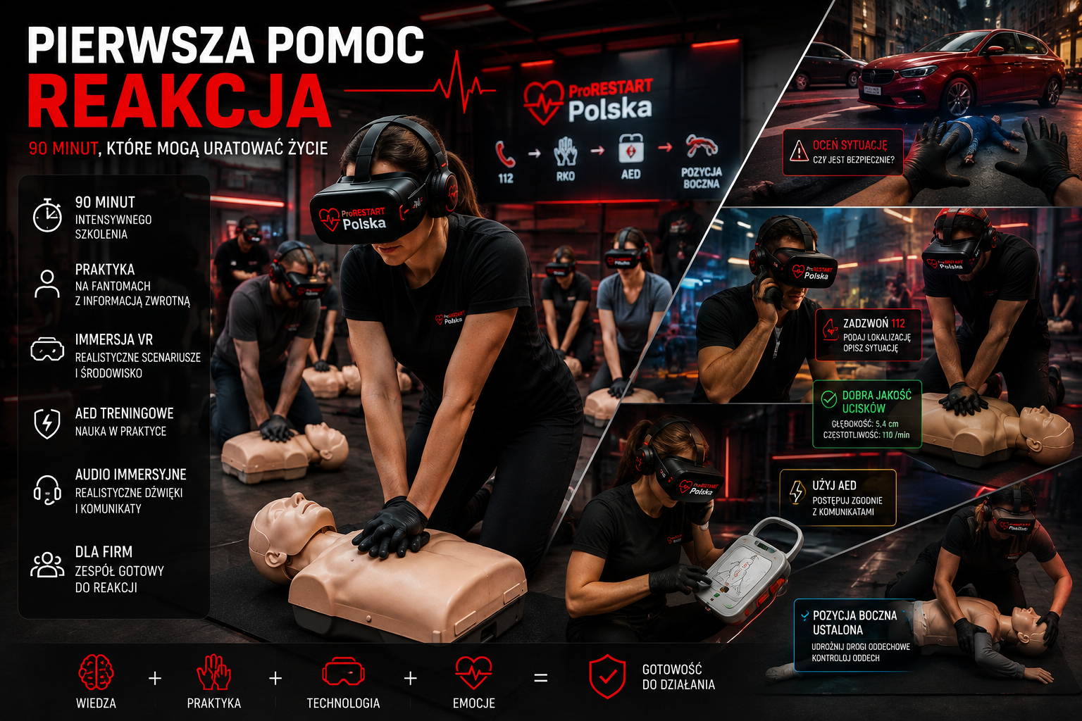 Pierwsza Pomoc - Reakcja
